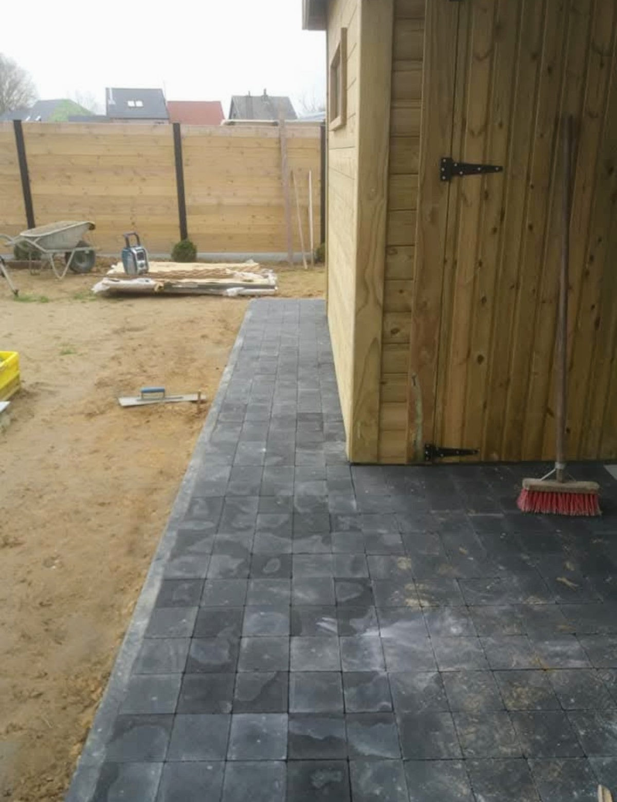 Carport met tuinberging op maat